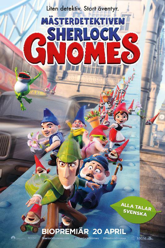 Mästerdetektiven Sherlock Gnomes