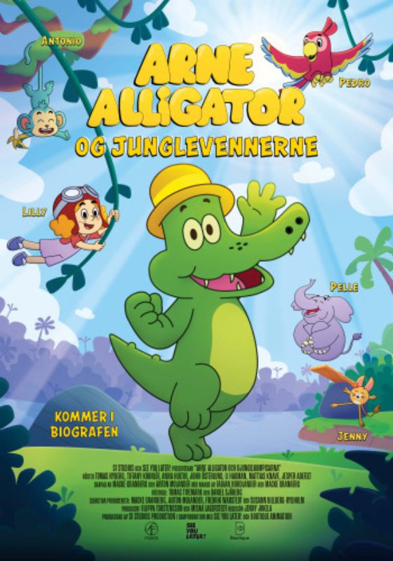 Arne Alligator og junglevennerne